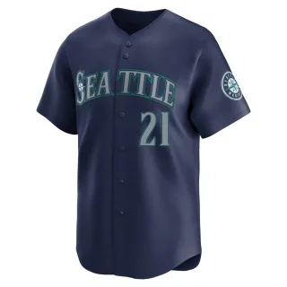 Limited Men's David Segui Seattle Mariners Road Jersey - Navy