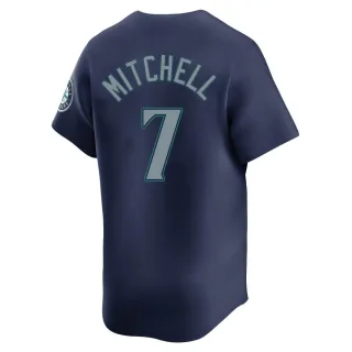 Limited Youth Kevin Mitchell Seattle Mariners Road Jersey - Navy