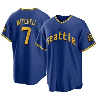 Replica Men's Kevin Mitchell Seattle Mariners 2023 City Connect Jersey - Royal