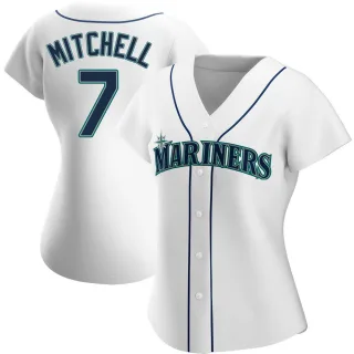 Replica Women's Kevin Mitchell Seattle Mariners Home Jersey - White