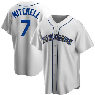 Replica Youth Kevin Mitchell Seattle Mariners Home Cooperstown Collection Jersey - White